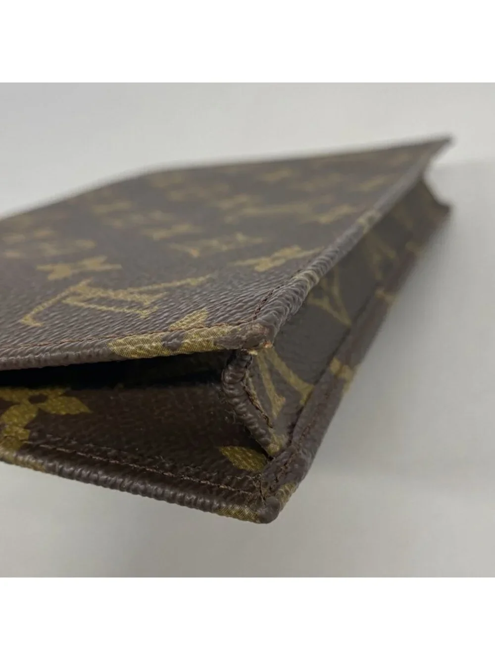 Louis Vuitton Pouch Monogram Pochette Mules 20 Brown